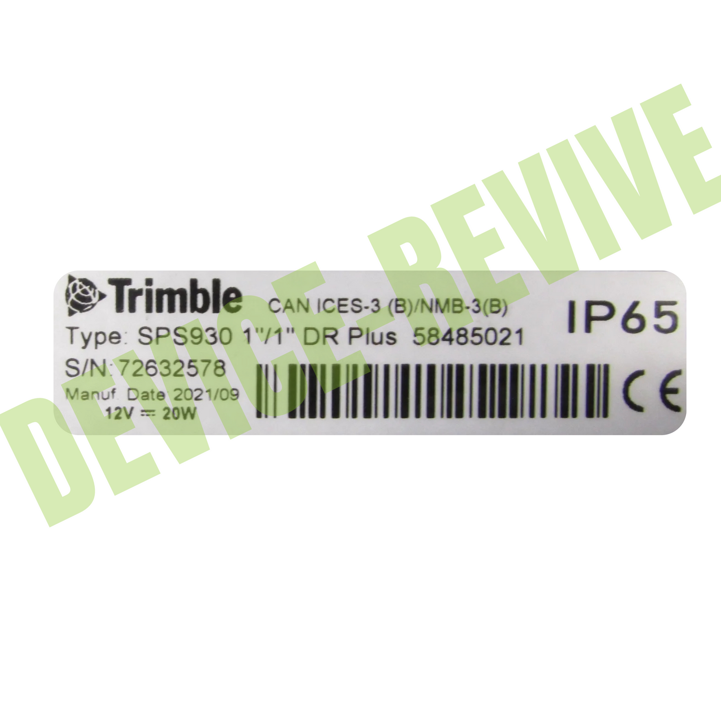 Reparatur für Trimble SPS930