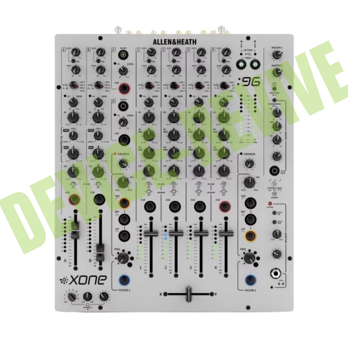 Reparatur für Mischpulte jeder Art, Pioneer DJ DJM-V10, Rane MP2015, Allen & Heath Xone:96, Avid S4, Yamaha QL1,