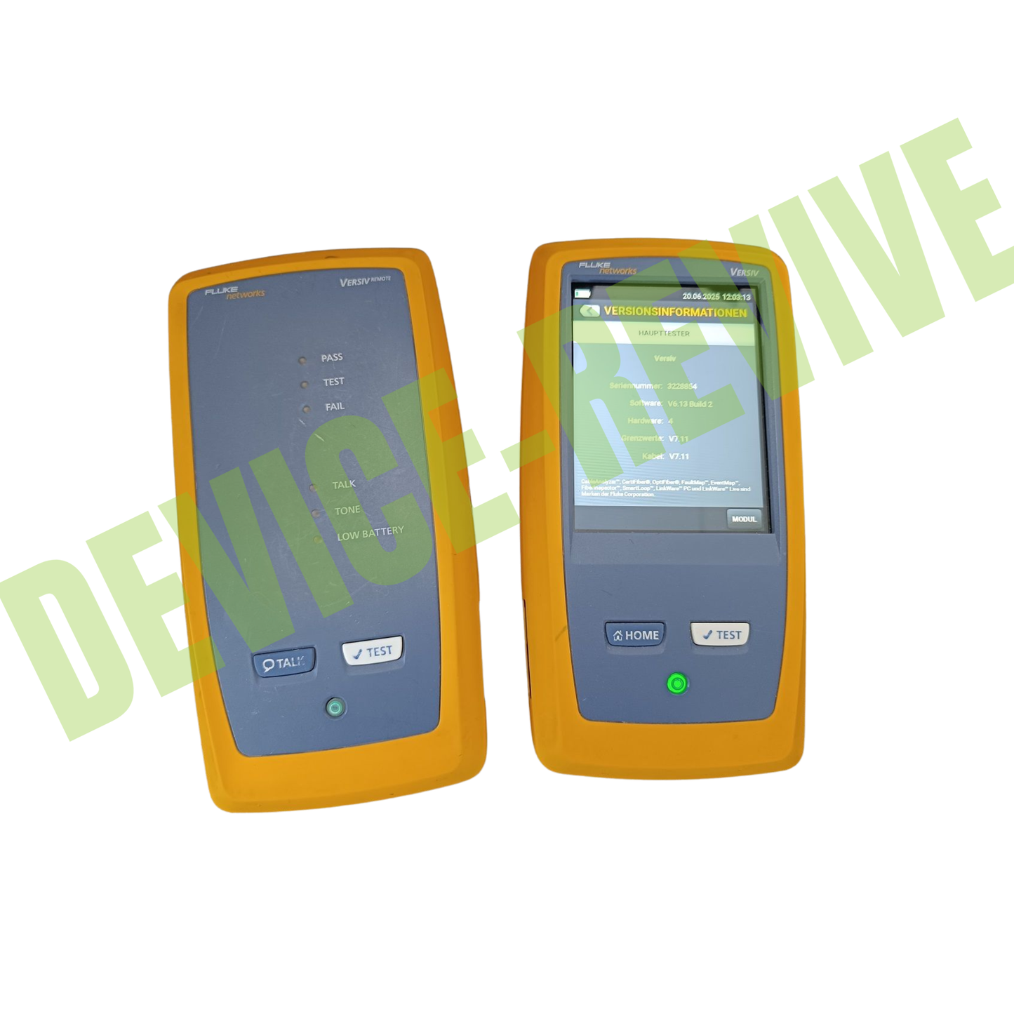 Reparatur für Fluke DSX-602-PRO, DSX-5000 INTL CAT 6A Netzwerktester