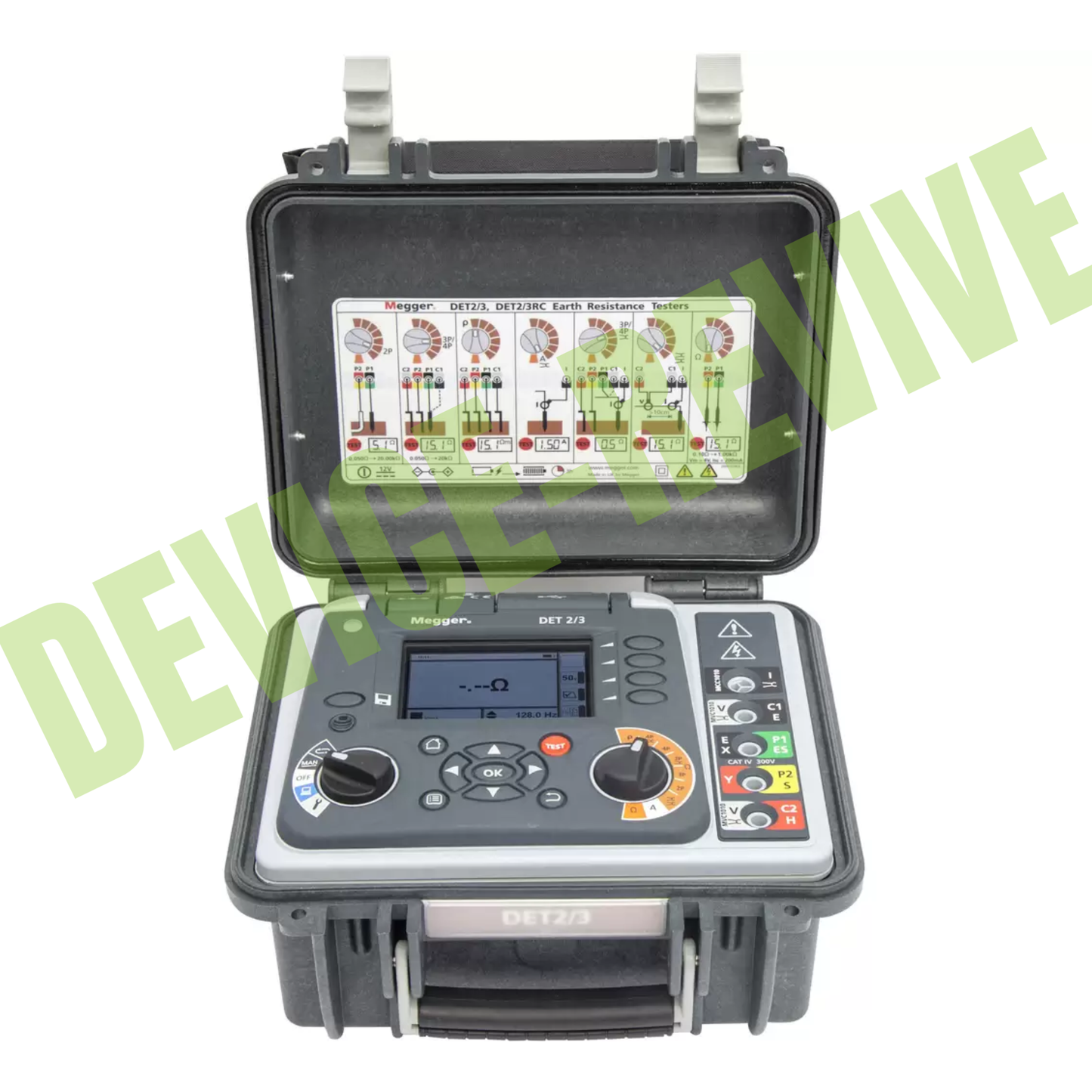 Reparatur für Megger DET2/3 PRO EARTH TESTER, LG1/P2 Erdungsmessgerät